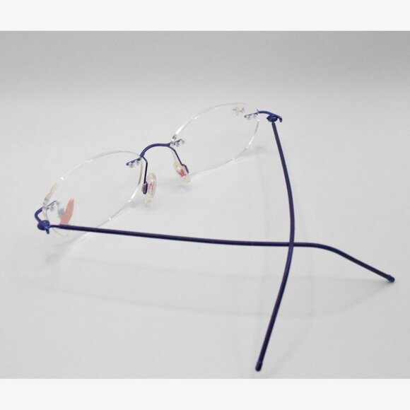 Maui Jim Eyeglasses MJO 2004-36M Rimless Blue Frames 51 mm